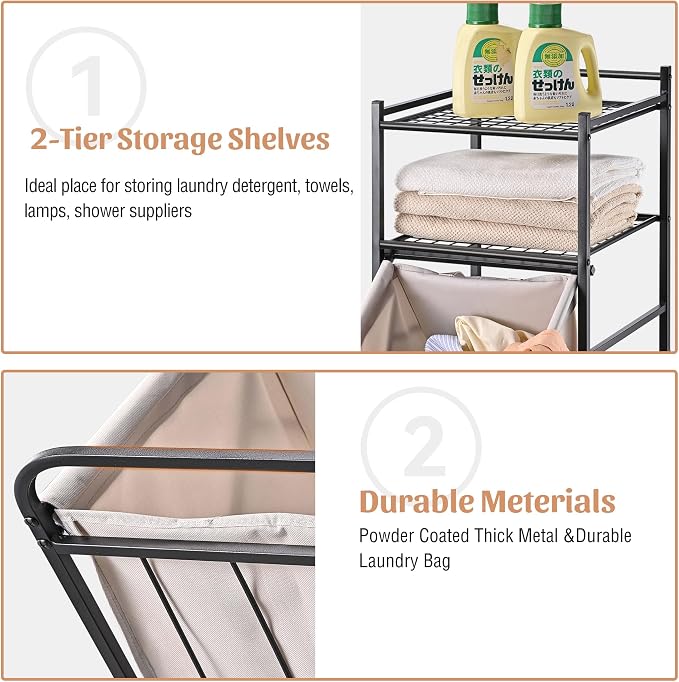 PLKOW Tilt Out Laundry Hamper - Image 4