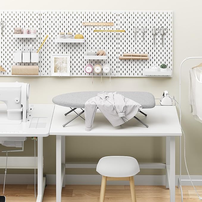 KINGBOARD Tabletop Ironing Board, Small Ironing Boards - Image 6