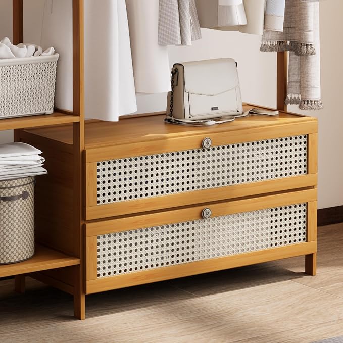 Bamboo Clothes Rack, Garment Rack - Image 4