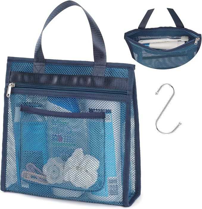 F-color Mesh Shower Caddy Portable Hanging by F-color