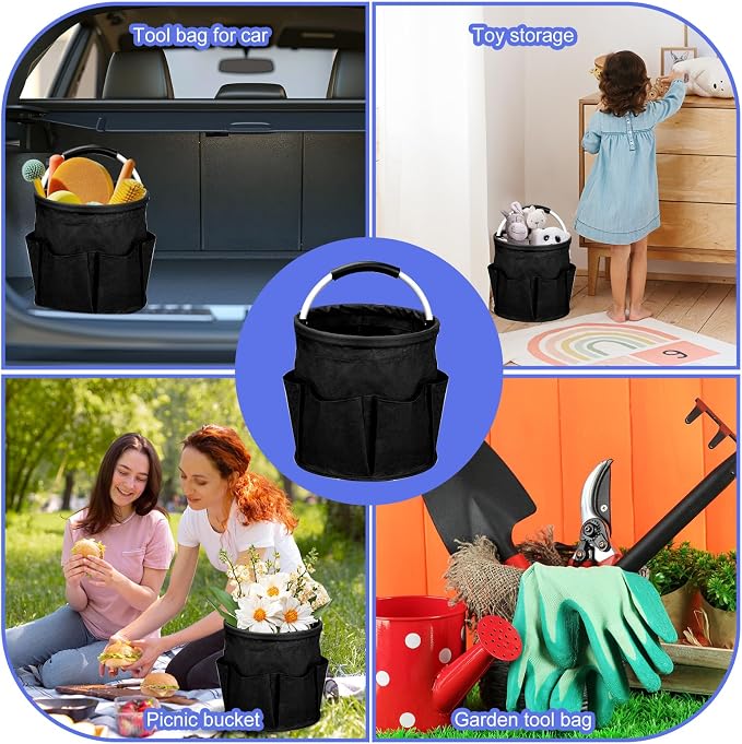 Cleaning Caddy for Cleaning Supplies, 17L Cleaning Supply Caddy - Image 5