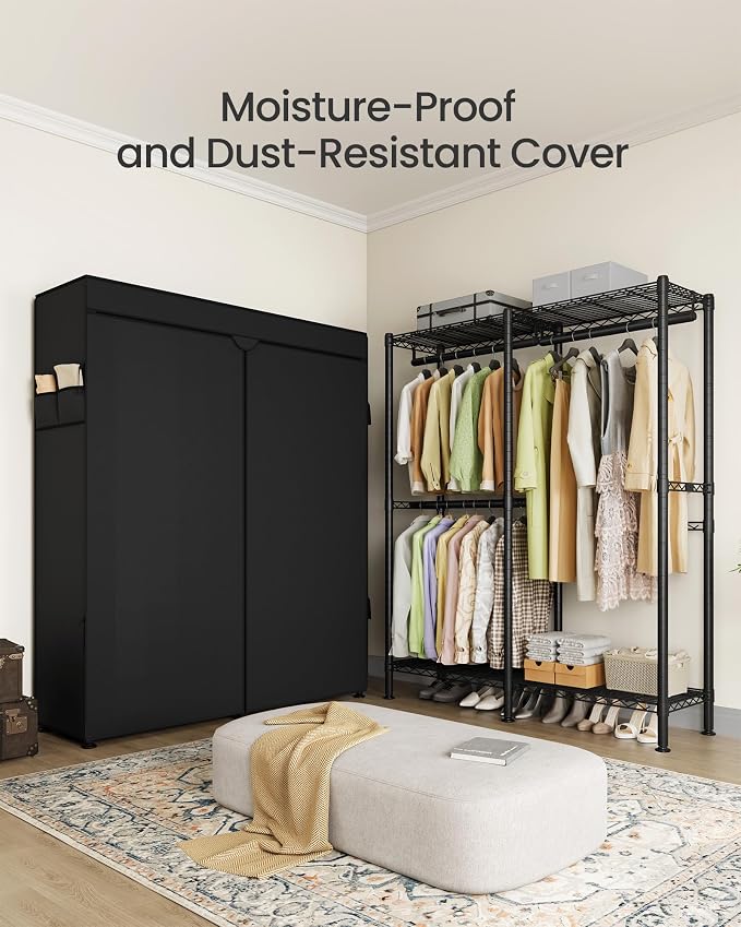SONGMICS Clothing Rack, Heavy-Duty Garment Rack - Image 8