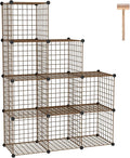 C&AHOME Wire Cube Storage, 9 by CAHOME