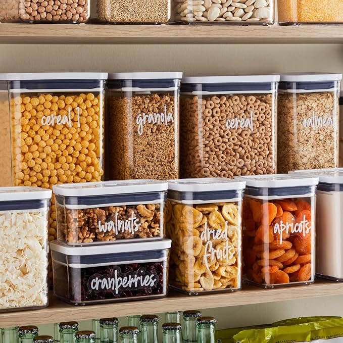 Talented Kitchen Script Pantry Labels - Image 3