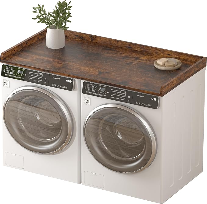 Piskyet Washer Dryer Countertop, Laundry Countertop by Piskyet