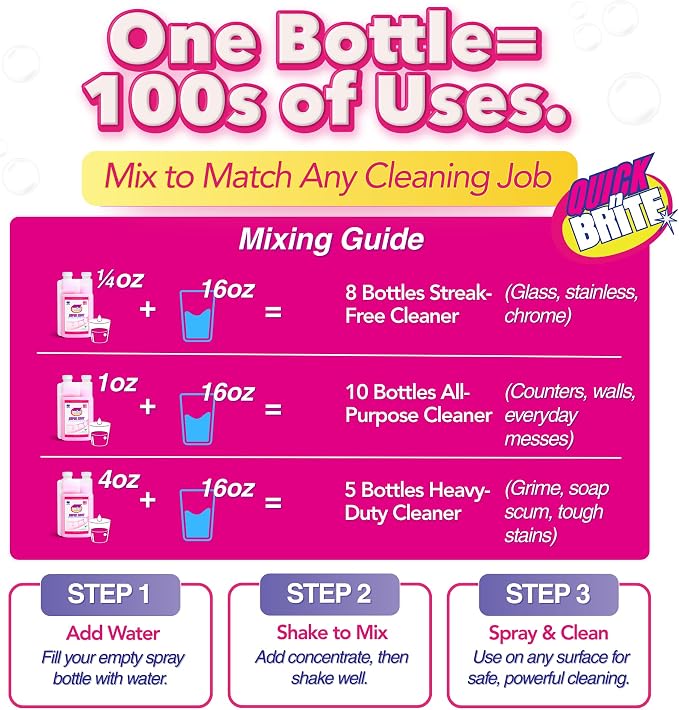 Quick 'n Brite Ultimate Cleaning Kit – Includes 32oz Paste, 16oz Super Shot - Image 5