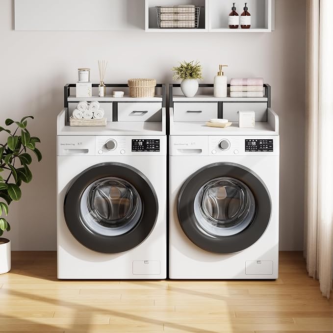 IDEALHOUSE 2-Tier Washer and Dryer Countertop - Image 5