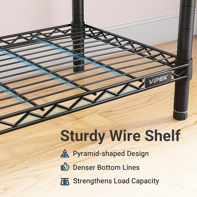 VIPEK V5 Portable Closet Wardrobe Heavy Duty Clothes Rack, Freestanding - Image 7