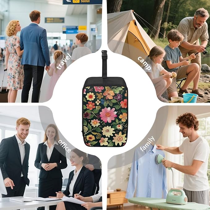 Flower Portable Steamer Storage Bag Lightweight Iron Carrying Case - Image 6