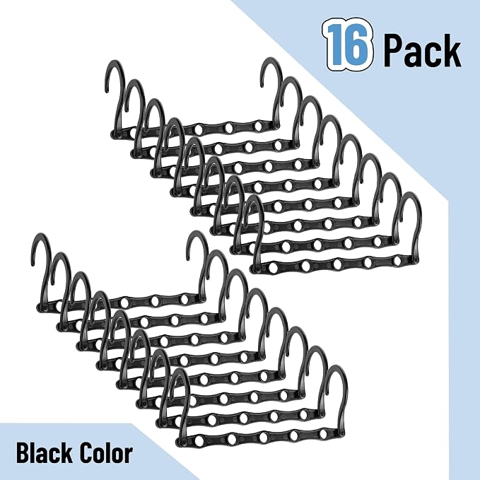 Mr. Pen- Space Saving Hangers for Clothes, Plastic Multi Clothes Hangers Space - Image 2