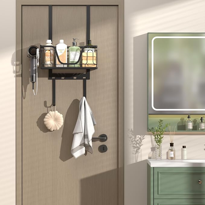 Ironing Board Hanger, CUFURNIX 2-in-1 Wall-Mount & Over-Door - Image 6