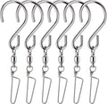 HS’s Creation 6 Pack S Hook Locking Clip Swivel by HSsCreation