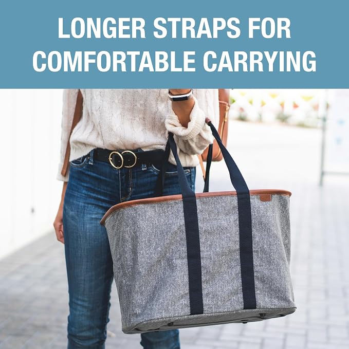 CleverMade Collapsible LUXE Tote - Image 7