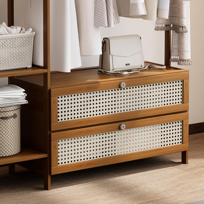 Bamboo Clothes Rack, Garment Rack - Image 4