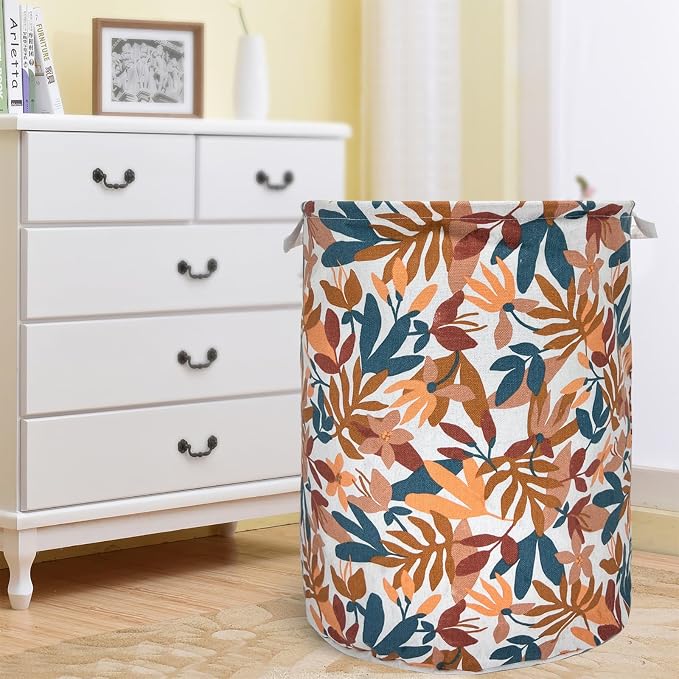 Merdes 19.7’’ Waterproof Foldable Laundry Hamper, Dirty Clothes Laundry Basket - Image 4