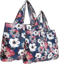 allydrew Large Foldable Tote Nylon Reusable Grocery Bag by allydrew
