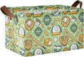 Sports Baseball Glove Green Storage Bins Large Shelf Baskets Boxes Closet by Unknown