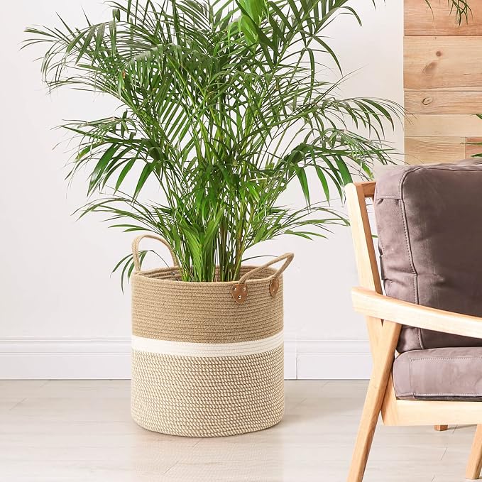 CHICVITA Extra Large Woven Storage Basket - Image 5