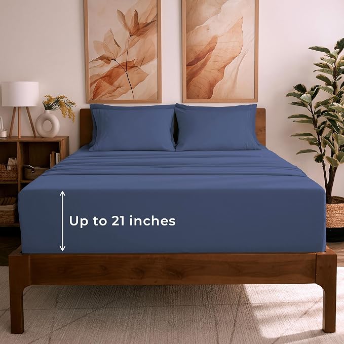 Mellanni California King Sheet Set by Mellanni