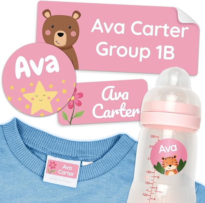 Personalized Daycare Name Labels by melukids