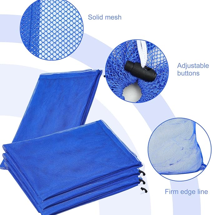 Berlune Large Mesh Laundry Bags, 24 x 36 Inch Bulk Wash Set - Image 4