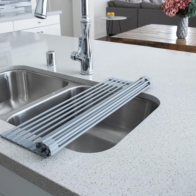 Better Houseware 1434 Over-Sink Roll-Up Drying Rack - Image 4