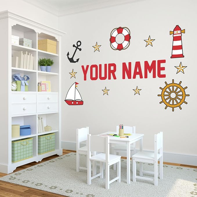 Oliver's Labels Premium Personalized Life Sized Wall Decal - Image 2