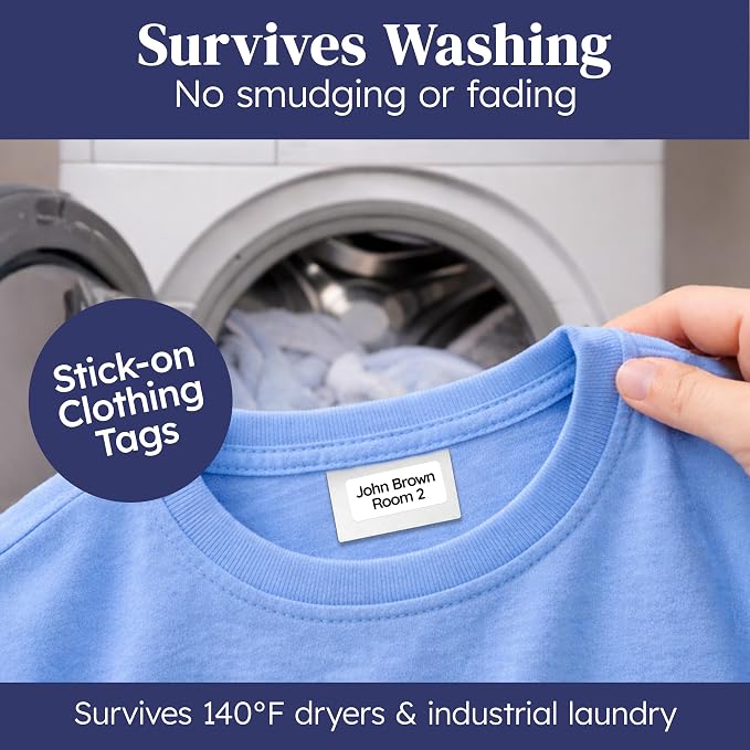 Clothing Labels for Nursing Home Green - Image 3