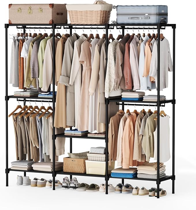 NEWBULIG Portable Fabric Clothes Rack - Image 8