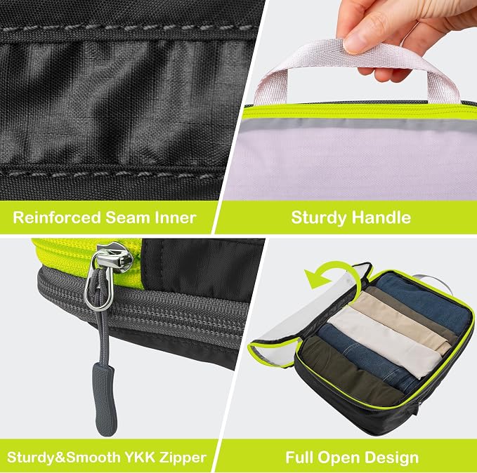 Cipway Compression Packing Cubes, See Through Mesh Luggage Organizer Bags - Image 5