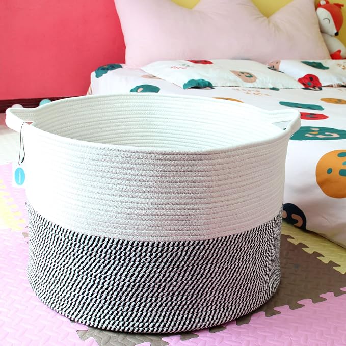 Casaphoria XXXLarge Cotton Rope Basket - Image 9