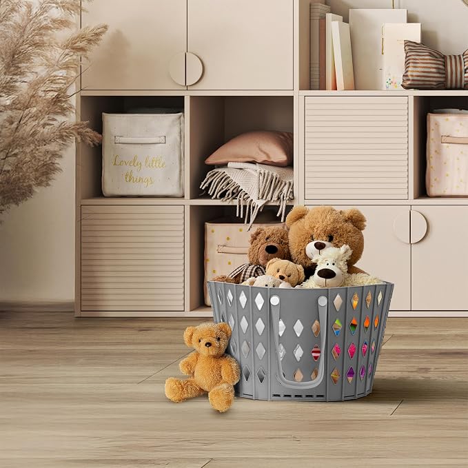 Collapsible Laundry Basket Durable Foldable Hamper - Image 7