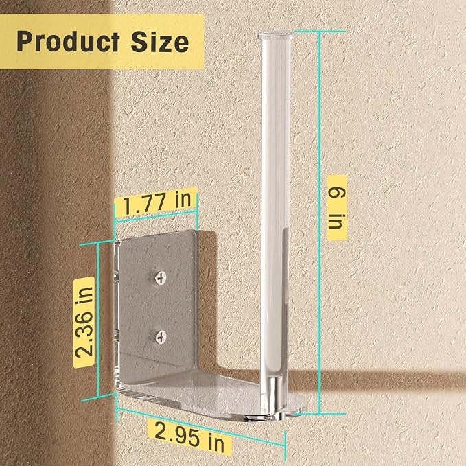 2 Pack Hat Racks for Baseball Caps, Acrylic Hat Organizer, Hat Hooks for Wall - Image 3