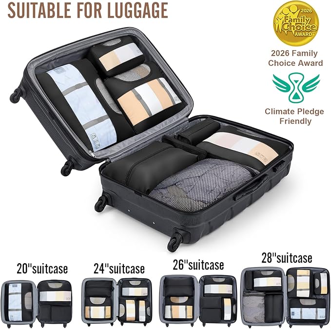 Veken 10 Set/8 Set Packing Cubes - Image 6