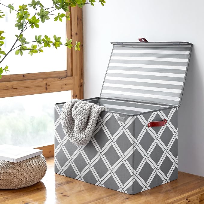 Nautica - Laundry Basket, Large Foldable Hamper & Storage Bin - Image 2