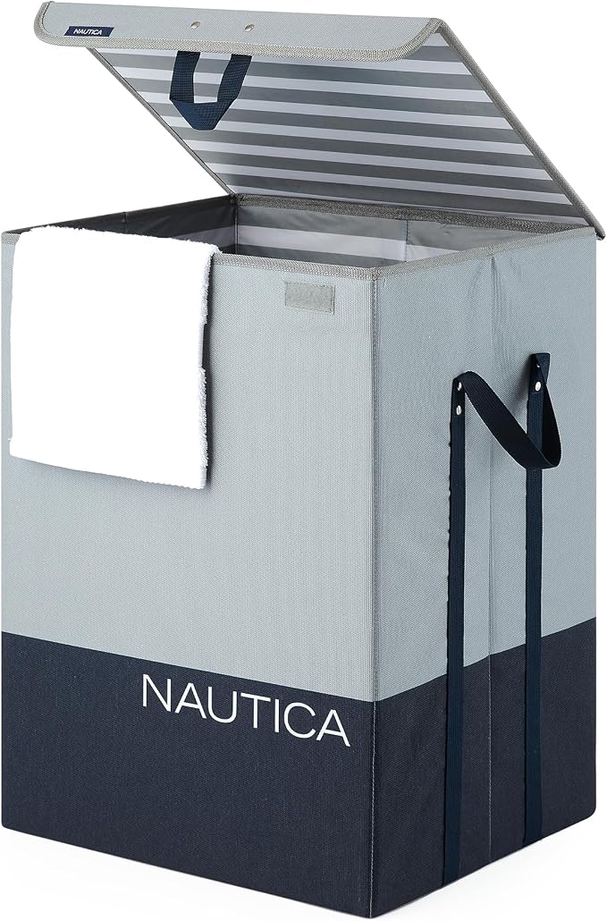 Nautica - Laundry Basket, Foldable Hamper & Storage Bin - Image 4