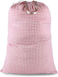 Extra Large Laundry Bag with Drawstring and Handle, Heavy Duty Travel Dirty by SANFERGE