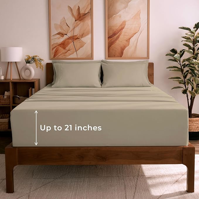 Mellanni Full Sheet Set by Mellanni