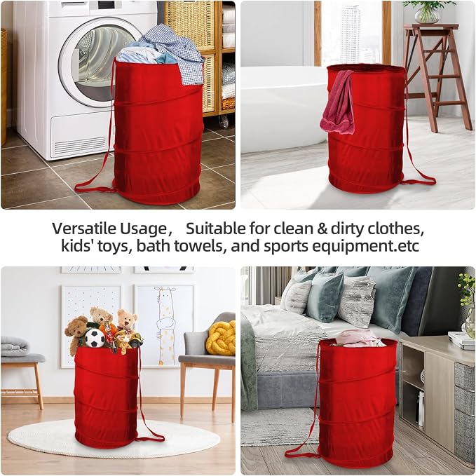 BATTOO Collapsible Laundry Baskets- Foldable Hamper - Image 7