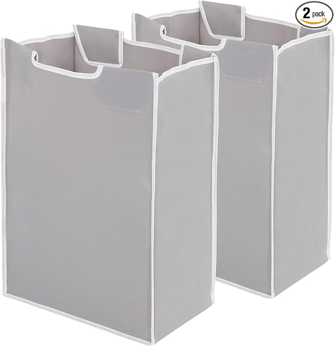STORAGE MANIAC 2 Pack Laundry Sorter Replacement Bags, No Hangers, Laundry by STORAGEMANIAC