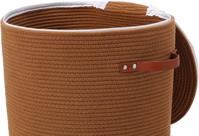 Extra Large Cotton Rope Storage Basket - Image 3