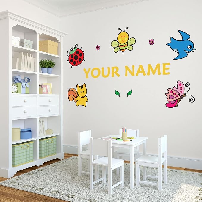 Oliver's Labels Premium Personalized Life Sized Wall Decal - Image 2