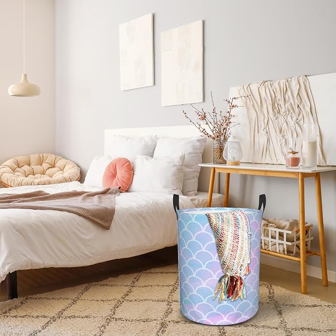 Laundry Basket, Dirty Clothes Basket, Foldable Waterproof Oxford Cloth Storage - Image 5