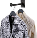 Rustic State Clout Cast Iron Clothes Hanger Folding Coat Rack Laundry Bar by RusticState
