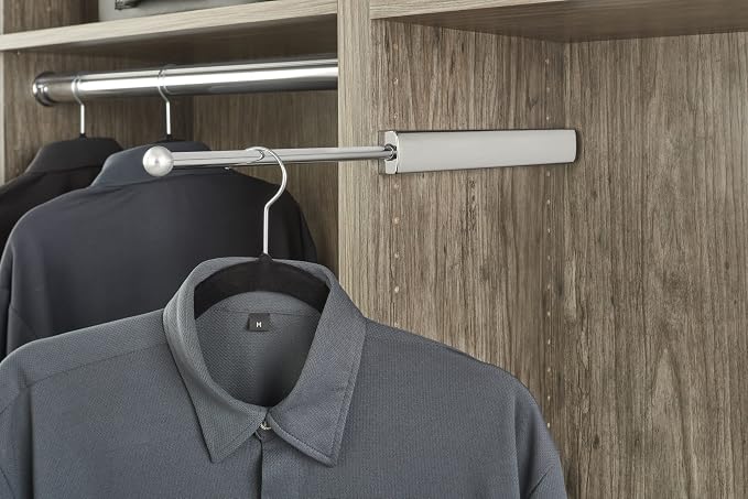 Rev-A-Shelf 14" Pull Out Valet Rod - Image 3