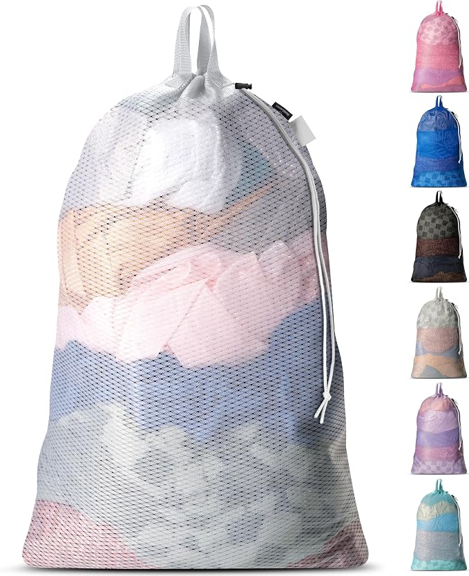 Large Mesh Laundry Bags by Handy+Laundry