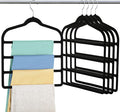 Velvet Pants Clothes Hanger Space Saving Non Slip Pants Shorts Hanger, by Myfolrena