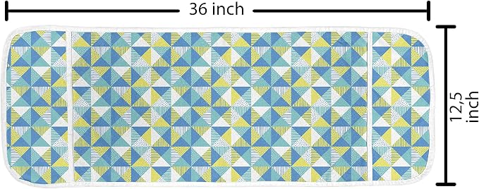 Ambesonne Geometric Microwave Oven Cover, Abstract Interpretation of Square - Image 2