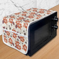 Ambesonne Hawaii Microwave Oven Cover, Abstract Aloha State Floral Pattern by Ambesonne