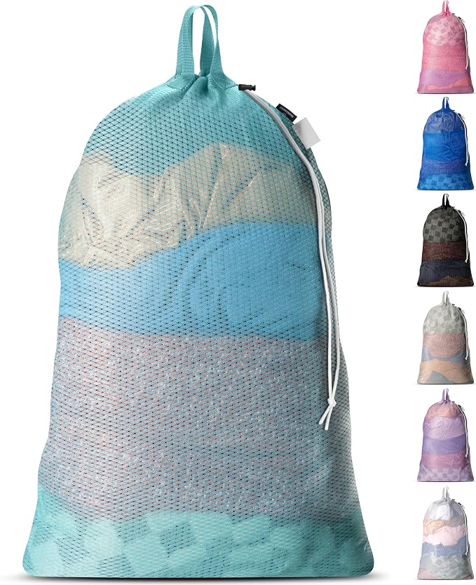 Large Mesh Laundry Bags by Handy+Laundry